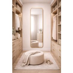 Baltica Design Stone Aura spiegel 50x155 cm gouden 5904107932996