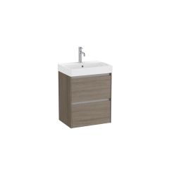 Roca Ona wastafel met kast 50 cm brons A851682511