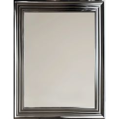 Ars Longa Malaga spiegel 64.6x54.6 cm rechthoekig nikkel MALAGA4050-N