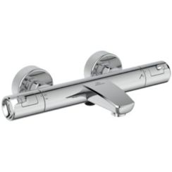 Ideal Standard Ceratherm bad- en douchekraan wand met thermostaat chroom A7223AA