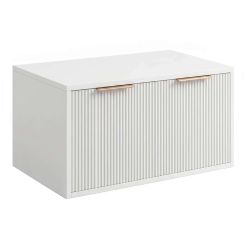 Rea Core kast 80x47x40 cm hangend onder de wastafel wit REA-M0401