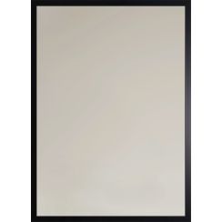 Ars Longa Linea spiegel 123x63 cm rechthoekig zwart LINEA60120-C