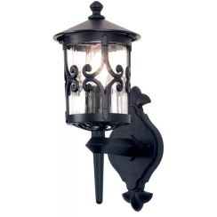 Elstead Lighting Hereford buitenwandlamp 1x60 W zwart BL10-BLACK