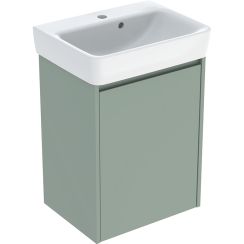 Geberit Selnova Square wastafel met kast 50 cm 504.132.IK.1