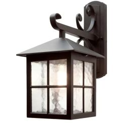 Elstead Lighting Winchester buitenwandlamp 1x60 W zwart BL19-BLACK