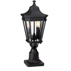 Elstead Lighting Cotswold Lane staanlamp voor buiten 2x60 W zwart FE-COTSLN3-M-BK