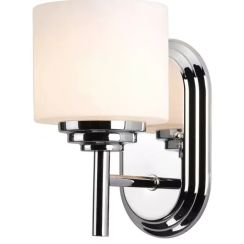 Elstead Lighting Malibu wandlamp 1x3 W chroom FE-MALIBU1-BATH