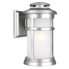Elstead Lighting Newport buitenwandlamp 1x60 W staal FE-NEWPORT-M-PBS