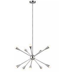 Elstead Lighting Jax plafondlamp x3 W nikkel FE-JAX10-PN