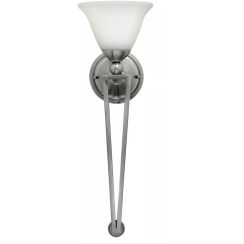 Elstead Lighting Bolla wandlamp 1x60 W chroom HK-BOLLA1-B