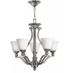 Elstead Lighting Bolla hanglamp 5x60 W nikkel HK-BOLLA5