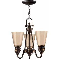 Elstead Lighting Mayflower hanglamp 3x60 W bruin HK-MAYFLOWER3