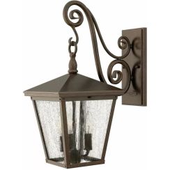 Elstead Lighting Trellis buitenwandlamp 3x60 W bruin HK-TRELLIS2-M