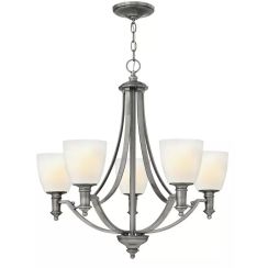 Elstead Lighting Truman hanglamp 5x60 W nikkel HK-TRUMAN5