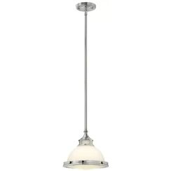 Elstead Lighting Amelia hanglamp 1x60 W chroom HK-AMELIA-P-S-CM