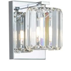 Elstead Lighting Divine wandlamp 1x3 W chroom QZ-DIVINE1-PC-BATH