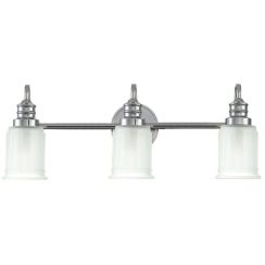 Elstead Lighting Swell wandlamp 3x3 W chroom QZ-SWELL3-PC-BATH
