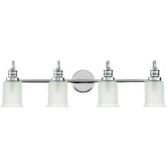 Elstead Lighting Swell wandlamp 4x3 W chroom QZ-SWELL4-PC-BATH