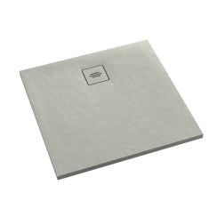 Schedline Protos Cement Stone vierkante douchebak 100x100 cm cement 3SP.P2K-100100/CT/ST-M1/CT/ST
