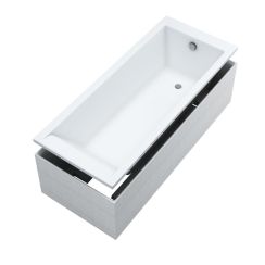 Schedline Maio SET badkuip met drager 160x75 cm wit 3WST.MS2P-16075