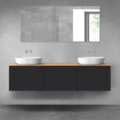Set kast Oltens Vernal 60013300, badkamerblad op kast Oltens Vernal 63021060