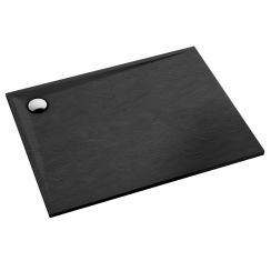 Schedline Libra Black Stone rechthoekige douchebak 110x90 cm zwart 3SP.L1P-90110/C/ST