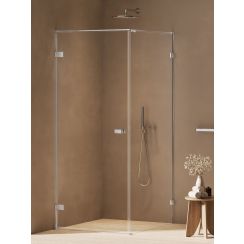 New Trendy Oxia douchecabine 120x70 cm rechthoekig chroom glans/helder glas AXJ-0059