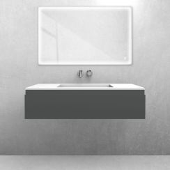 Set wastafel Oltens Stila 40203900, kast Oltens Vernal 60011400
