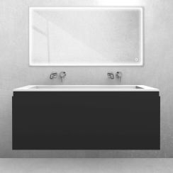 Set wastafel Oltens Stila 40204900, kast Oltens Vernal 60016300