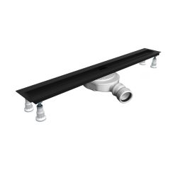 Schedline Slight Flow afdekking lineaire afvoer 90 cm zwart SOLBWN-90035C