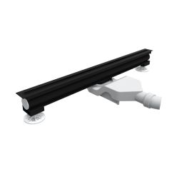 Schedline Thin Flow afdekking lineaire afvoer 70 cm zwart SOLBV1-70012C