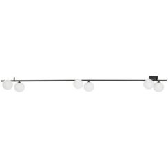 TK Lighting Imelo plafondlamp 6x8 W wit-zwart 11479