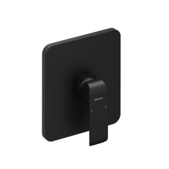Ravak Flat bad- en douchekraan inbouw zwart X070180