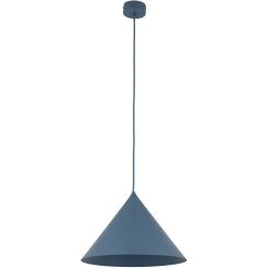 TK Lighting Cono hanglamp 1x15 W blauw 11415