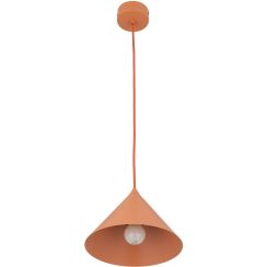TK Lighting Cono hanglamp 1x15 W zalm 11383