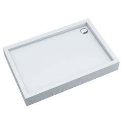 Schedpol Medium rechthoekige douchebak 100x90 cm wit 3.4745
