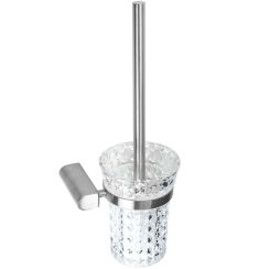 Rea Cristal toiletborstel ingeschroefd staal REA-77061