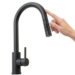 Rea Fresh keukenkraan staand zwart REA-B6734