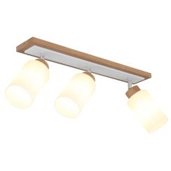 Globo Lighting Rowena plafondlamp 3x60 W wit-hout 15977-3