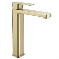 Rea Arlo wastafelkraan staand gouden REA-B0977