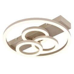 Globo Lighting Darryl I plafondlamp 4x40 W zandkleurig 48040-40SA