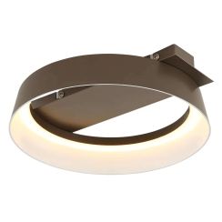 Globo Lighting Syrakus plafondlamp 1x12 W bruin 48048D