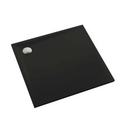 Schedpol Etrusco Black Mat vierkante douchebak 80x80 cm zwart 3.460/C/MG