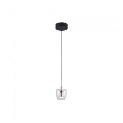 Zuma Line Nelson hanglamp 1x3 W zwart-gouden MD2291-1A-3BGN