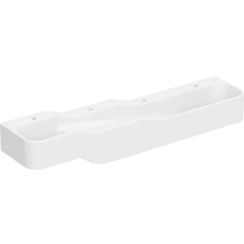 Geberit Bambini wastafel 180x39 cm rechthoekig klassiek wit glans 502.978.00.1