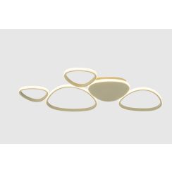 Zuma Line Huron plafondlamp 5x48 W beige 2023519C5A-BE