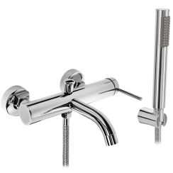 Rea Spot bad- en douchekraan wand chroom REA-B2070