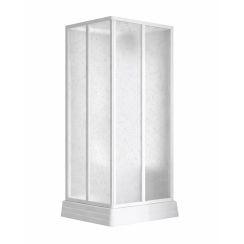 Ravak Supernova cabine met douchebak 90x90 cm vierkant wit glans/polystyreen kunststof 8267711211