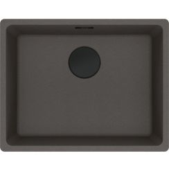Franke Maris spoelbak van graniet 55.3x43.3 cm grijs/grafiet/onyx 125.0737.995