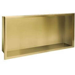 Rea inbouwplank 60 cm gouden REA-05608